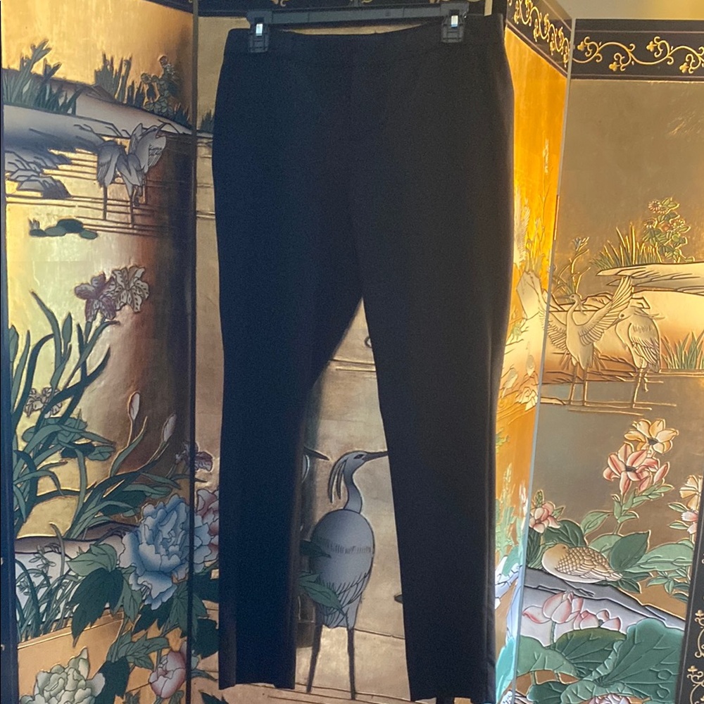 Banana Republic Black Straight Leg Pants Timeless Style